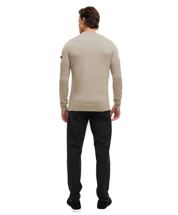 Heren trui beige