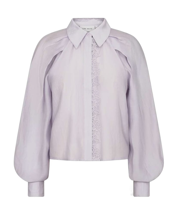 Dames blouse grijs