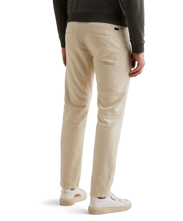 LIFTMASTER WORKER PANTS DOBBY LINE heren broek beige