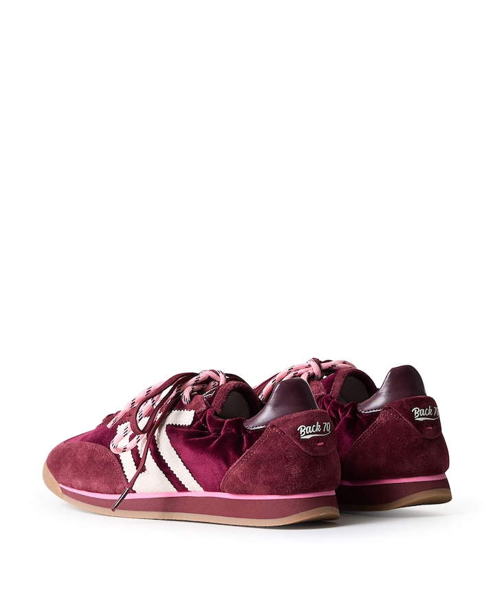 ROCKET dames sneakers bordeaux