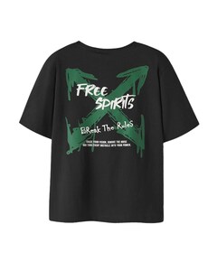 Jongens T-shirt zwart
