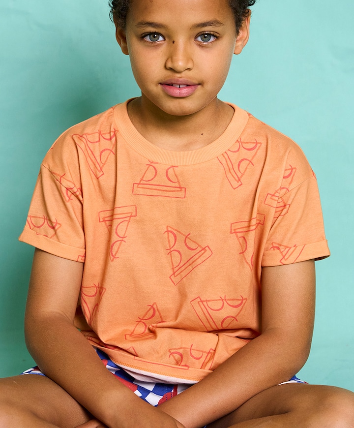 Jongens t-shirt oranje