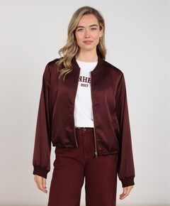 Dames jas bordeaux