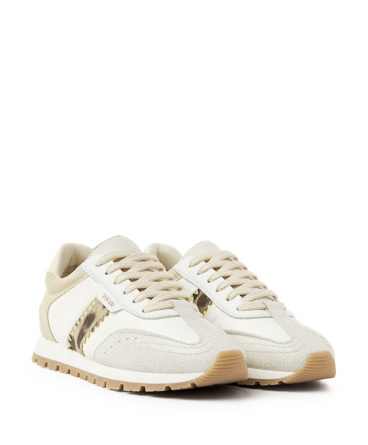 Scott Sara dames sneakers beige