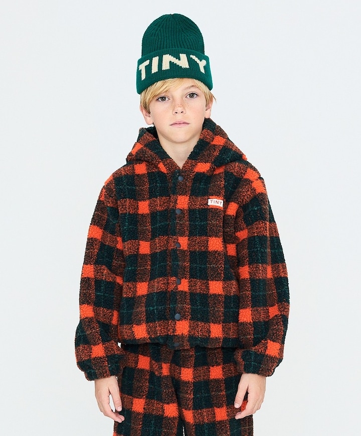 Jongens jas rood