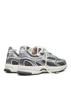 The Re-Run Scratched dames sneakers zilver