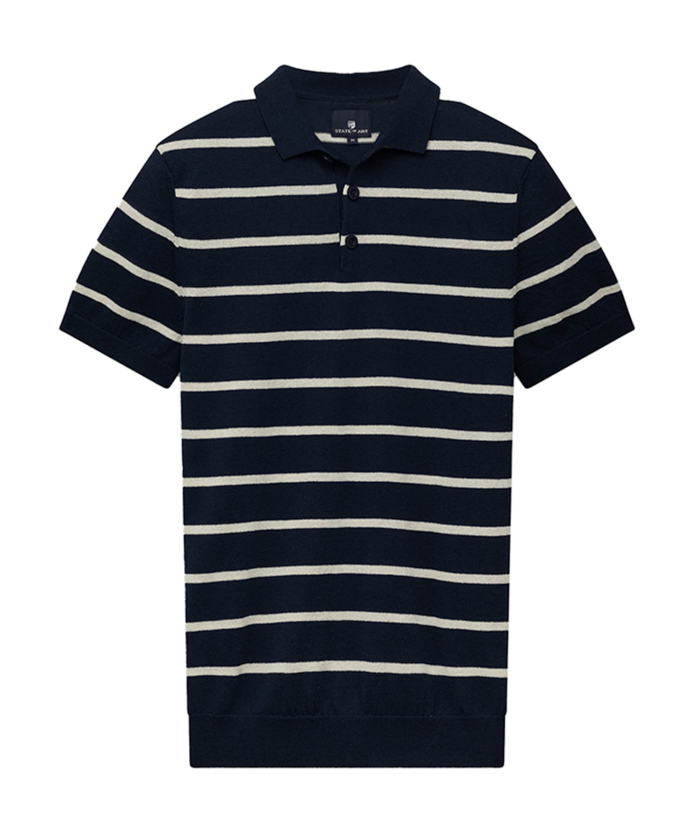 Heren polo blauw