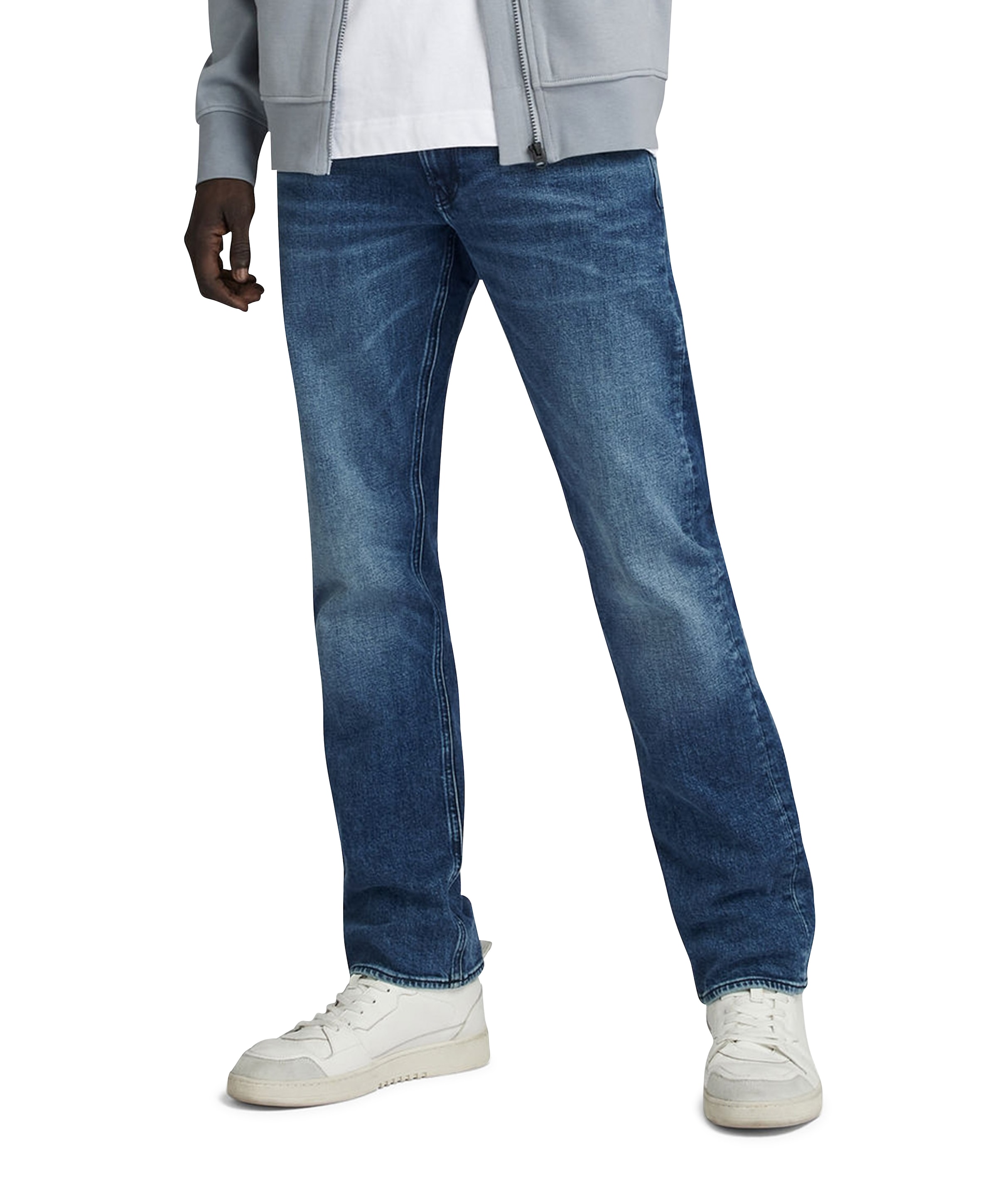 Mosa Straight heren jeans blauw