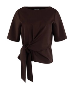 Dames top bruin