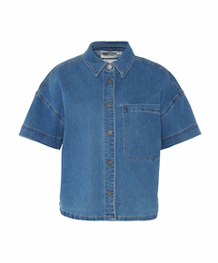 Dames blouse blauw