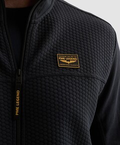 Heren vest blauw