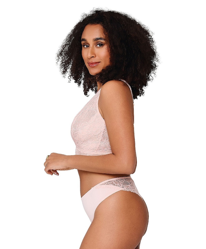 Dames string roze