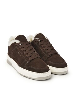 Basket Court Fur (M) heren sneakers bruin