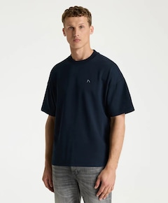 Heren T-shirt blauw