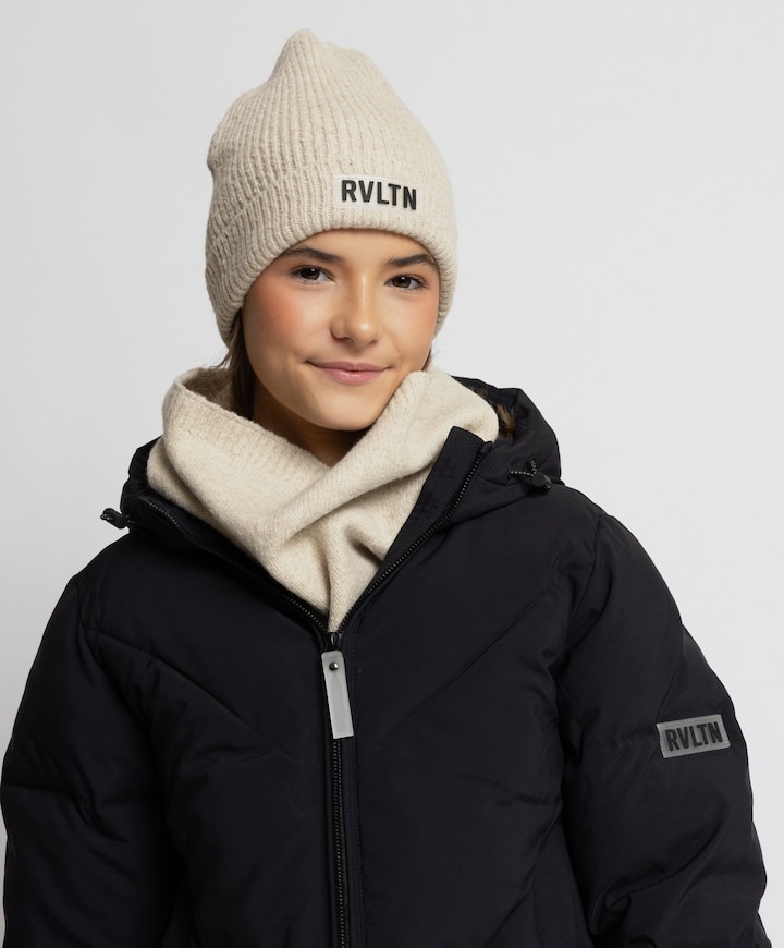 Meisjes hoofdaccessoire beige