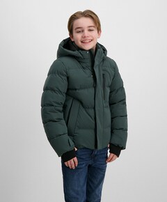Jongens jas groen