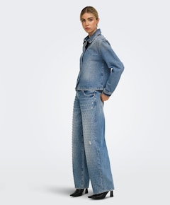 Dames blouse blauw