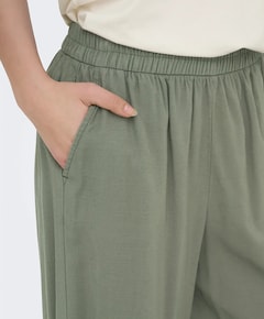 ONLARIS LIFE HW PULL-UP PANT CC WVN dames broek groen