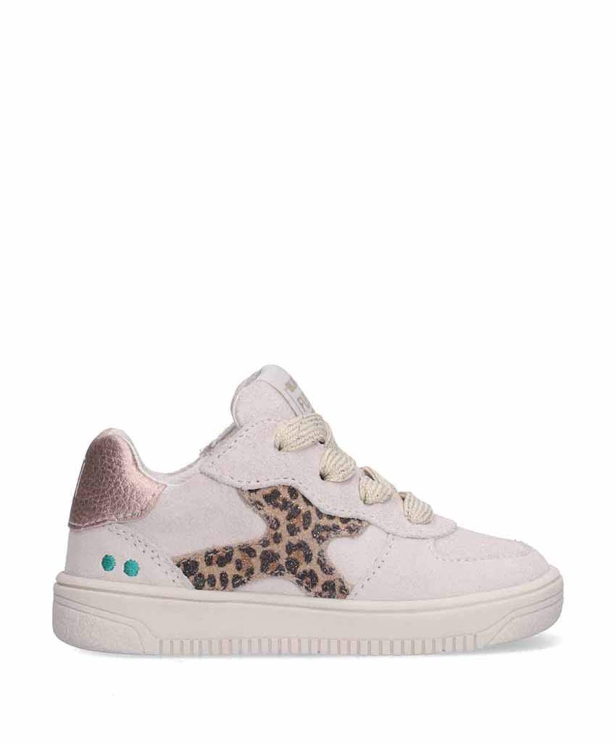 Monica Mellow meisjes sneakers ecru