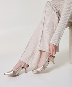 dames slingbacks grijs