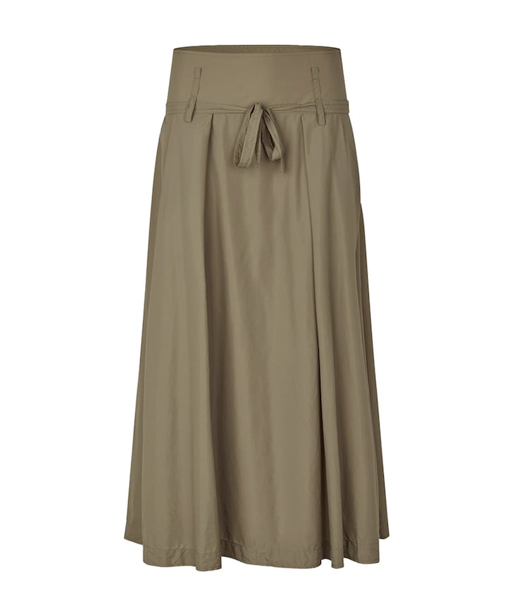 Dames rok beige