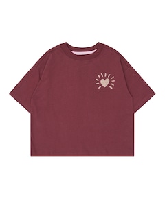 Meisjes T-shirt bordeaux