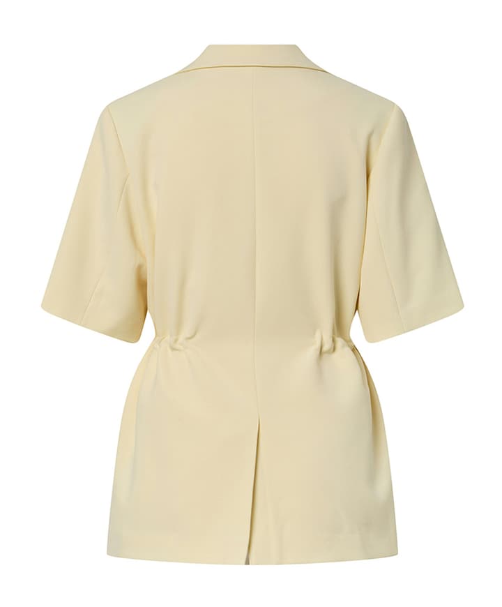 Dames blazer geel