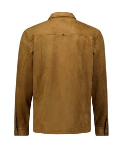 Heren overshirt beige