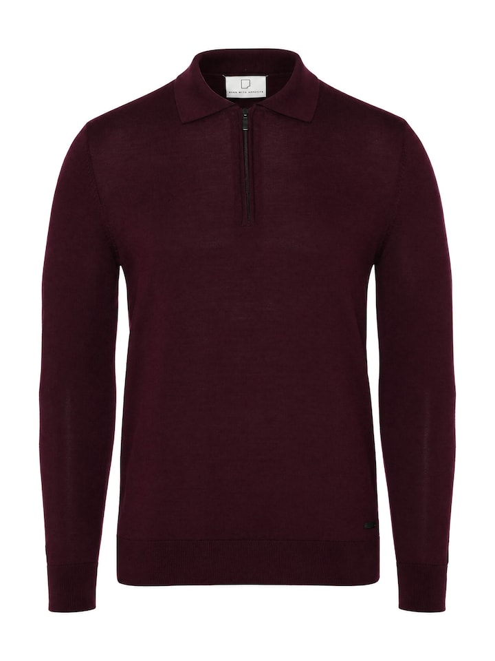 Heren trui bordeaux