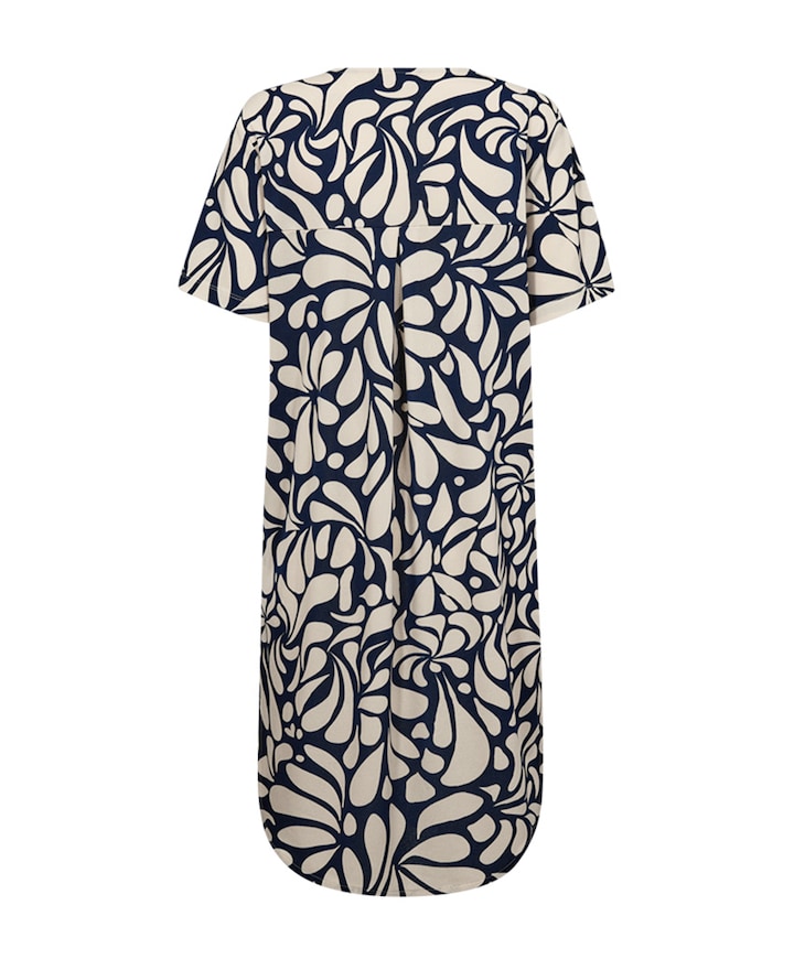 Dames jurk blauw