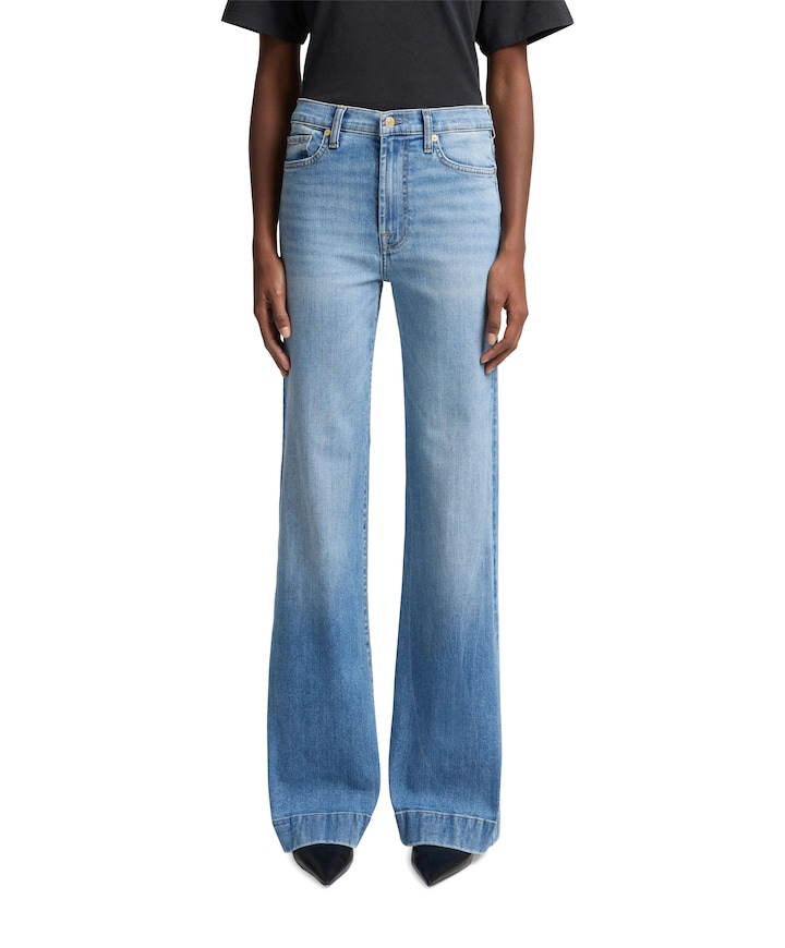 Modern Dojo Pine dames jeans blauw