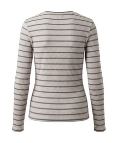 Dames longsleeve bruin
