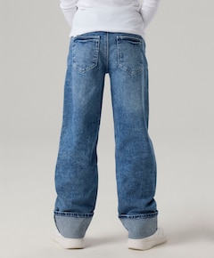 NKFROSE STRAIGHT FOLD 4224-AZ jeans blauw