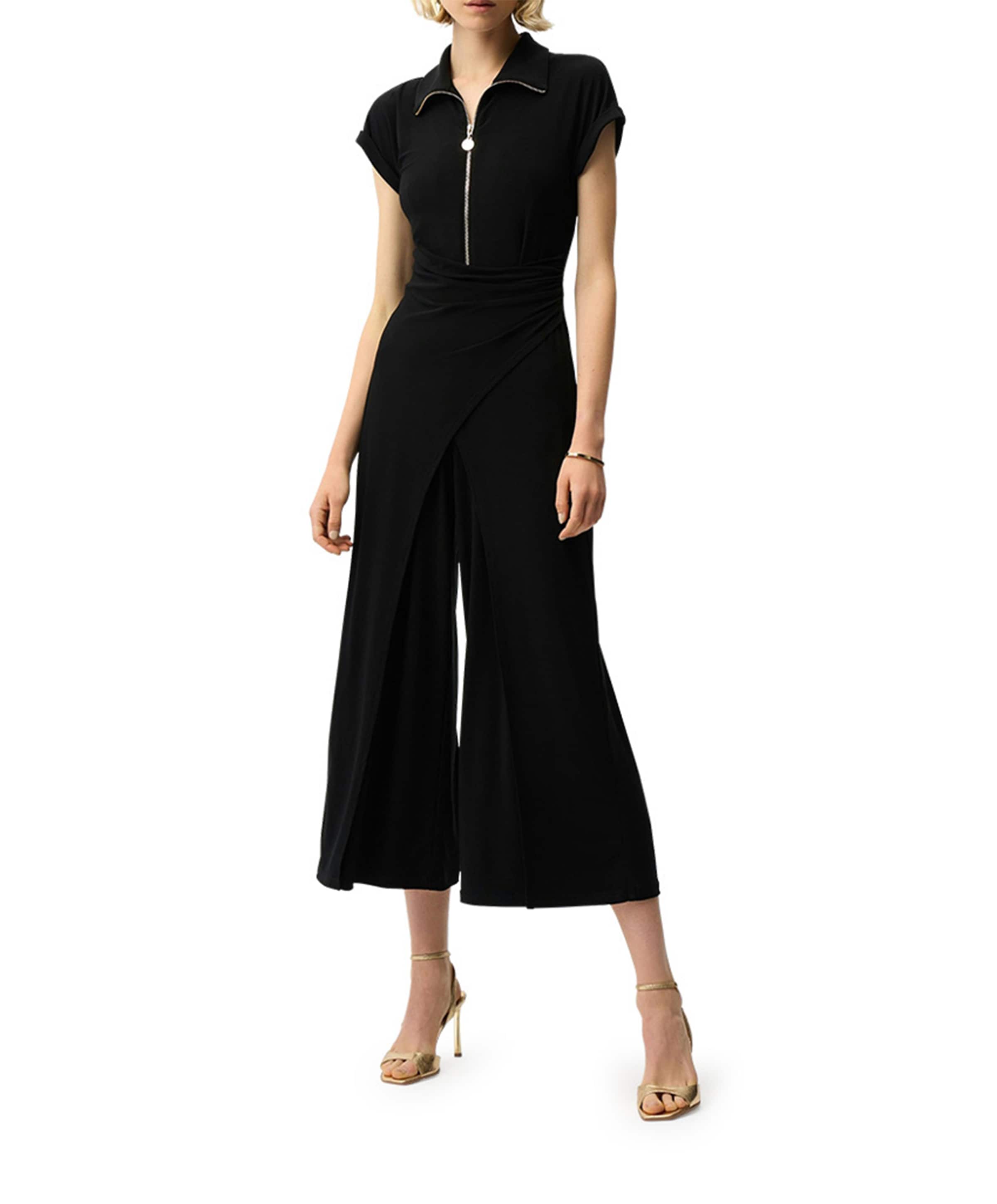 Dames jumpsuit zwart