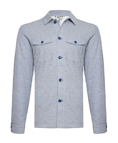 Heren overshirt blauw