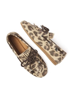 June Loua dames loafers bruin