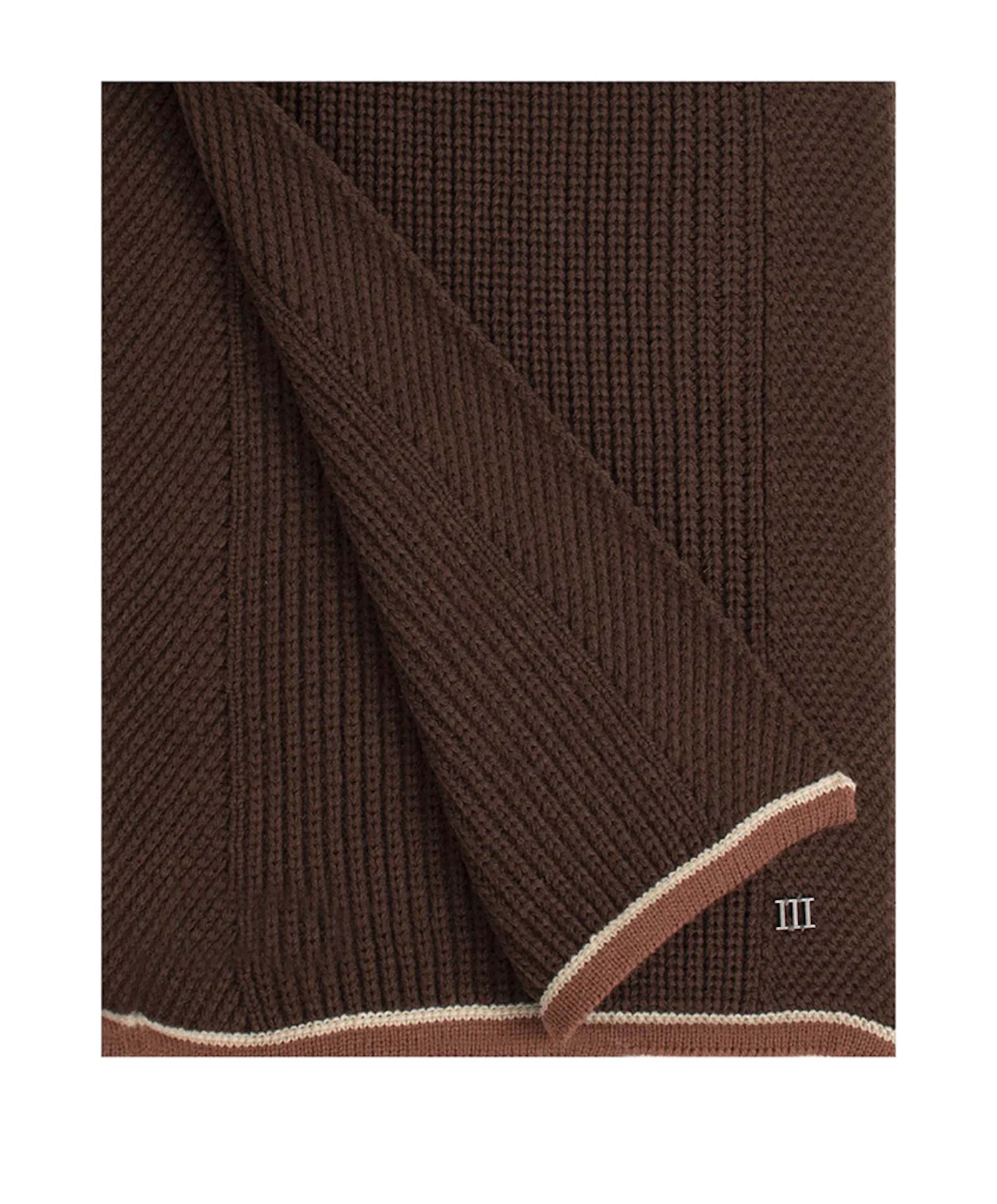 Heren sjaal bruin