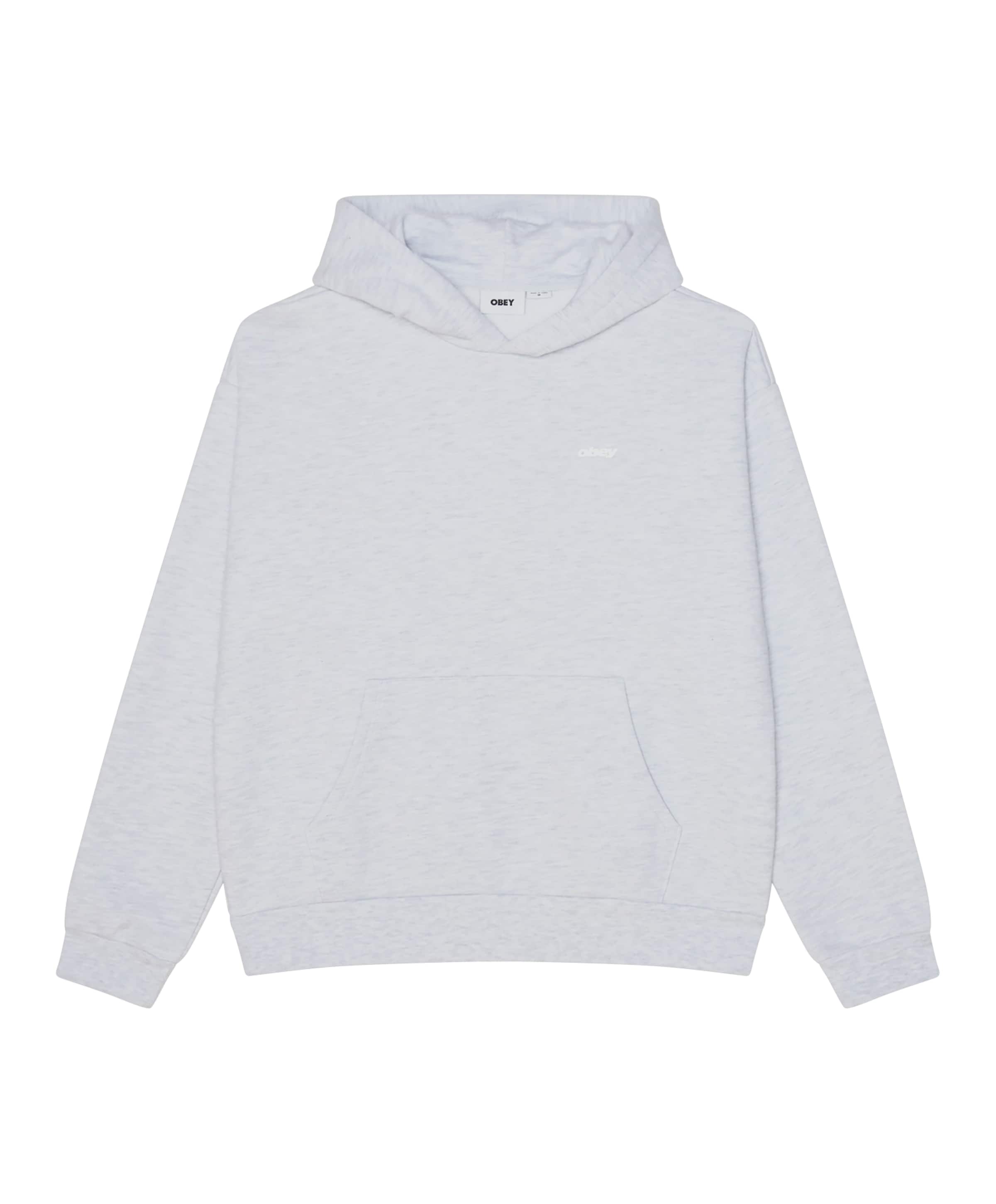 Heren hoodie grijs