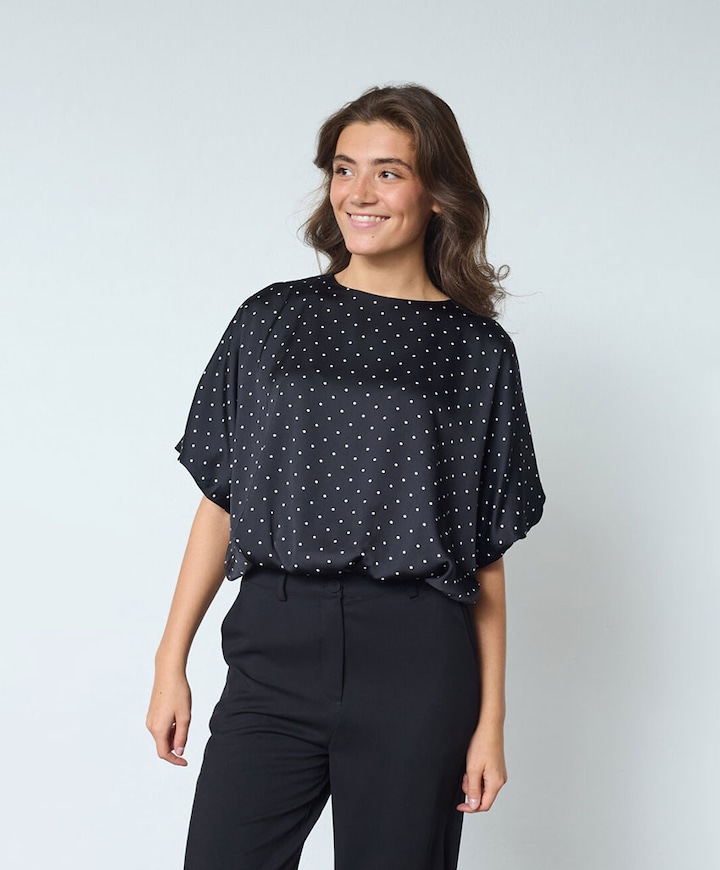 Dames blouse zwart