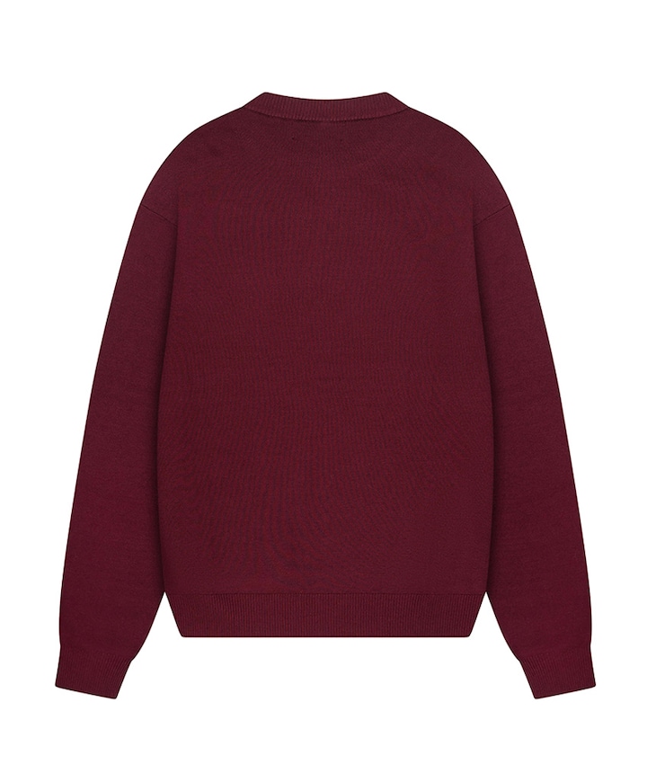 Heren sweater bordeaux