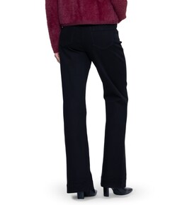 Coloured dames jeans zwart
