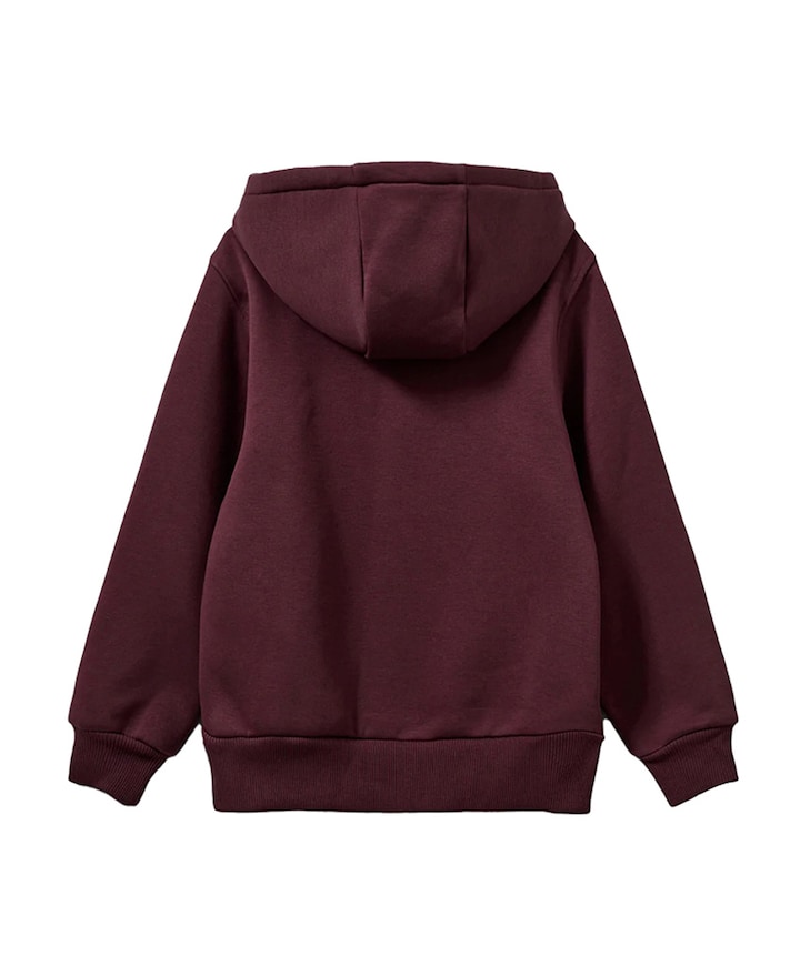 Meisjes hoodie bordeaux