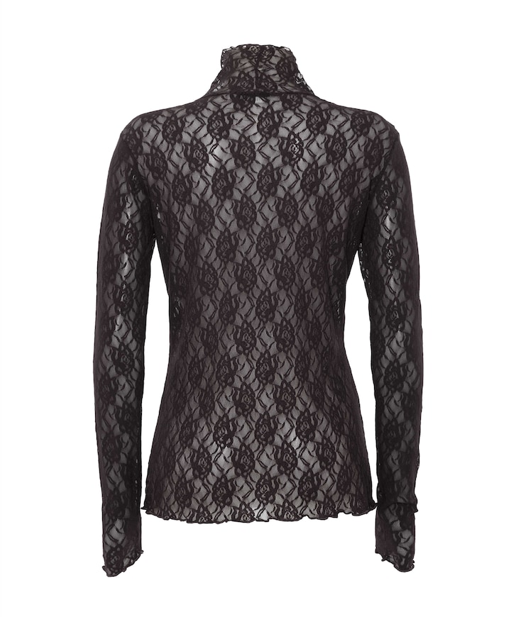 Dames top bruin