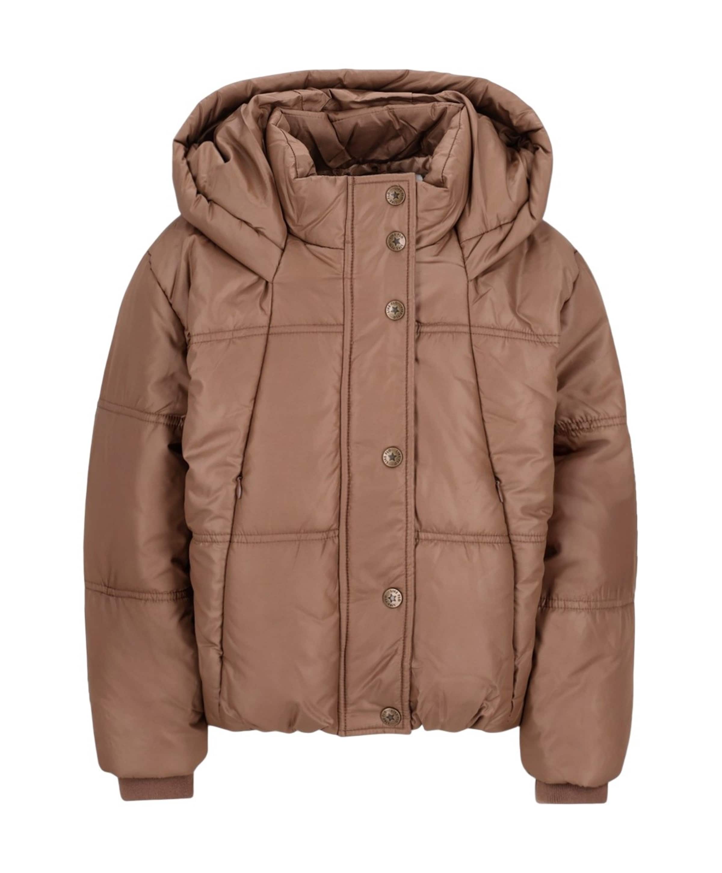Meisjes jas bruin