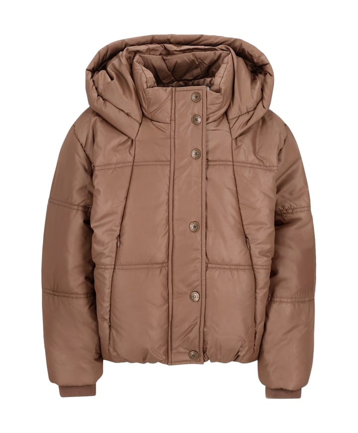 Meisjes jas bruin