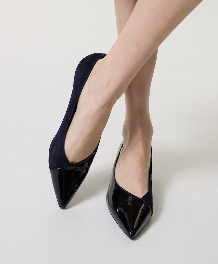 Women Court Sho pumps blauw