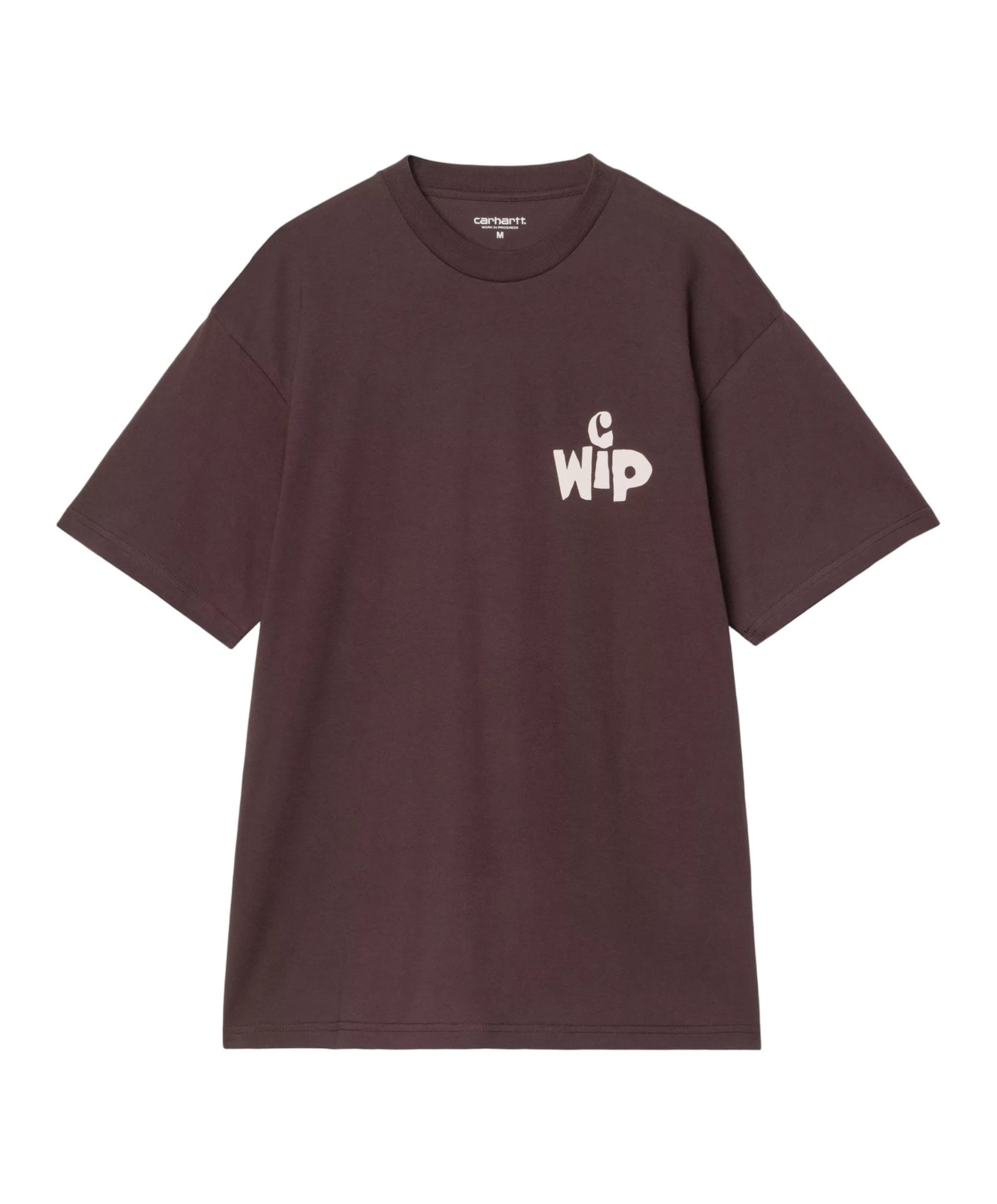 Heren T-shirt bruin