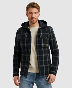 Vest lange mouw blauw