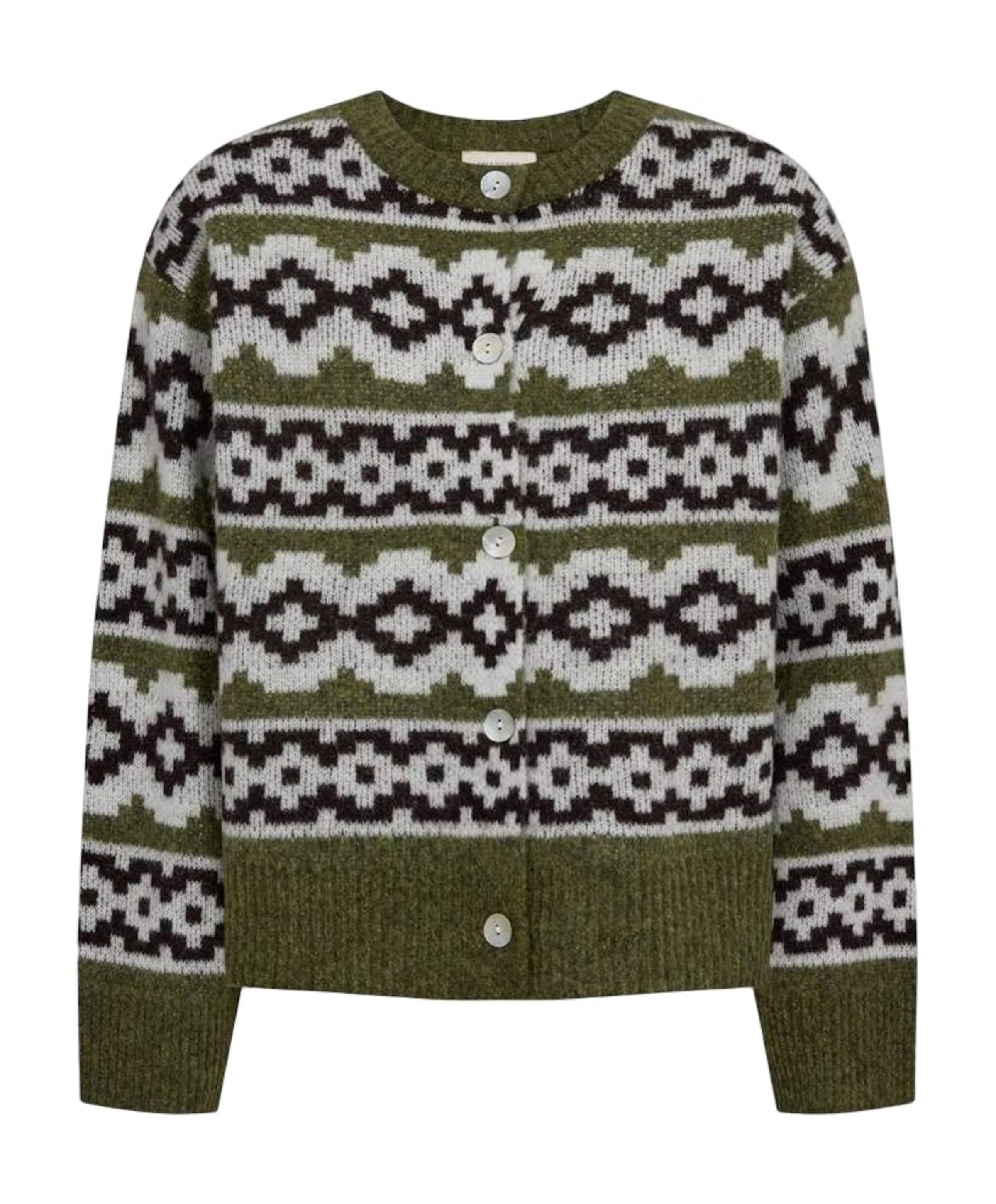 Dames vest groen