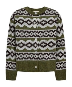 Dames vest groen